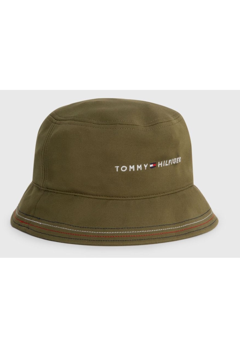 Tommy Hilfiger Palarie bucket cu detaliu logo brodat