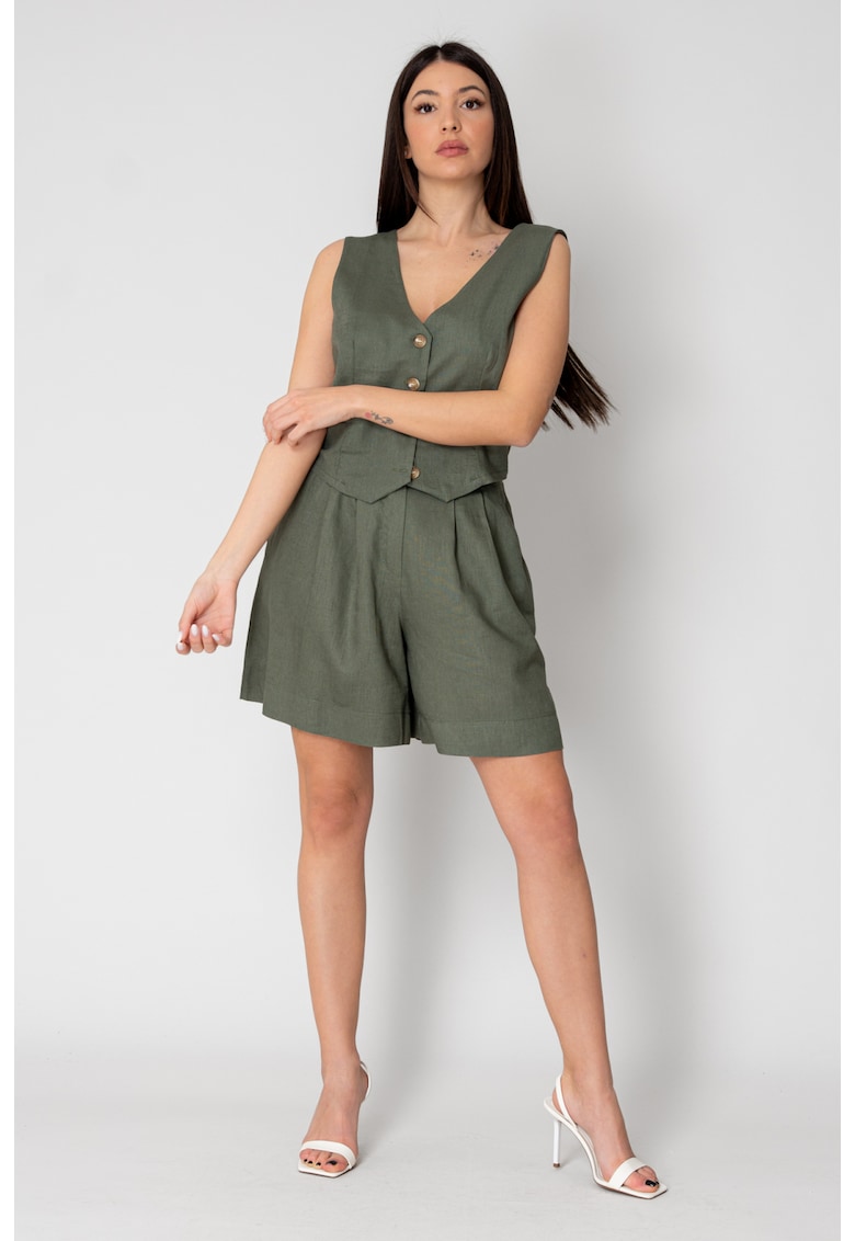 Set Vesta si Pantalon scurt din IN Dark Olive 15312