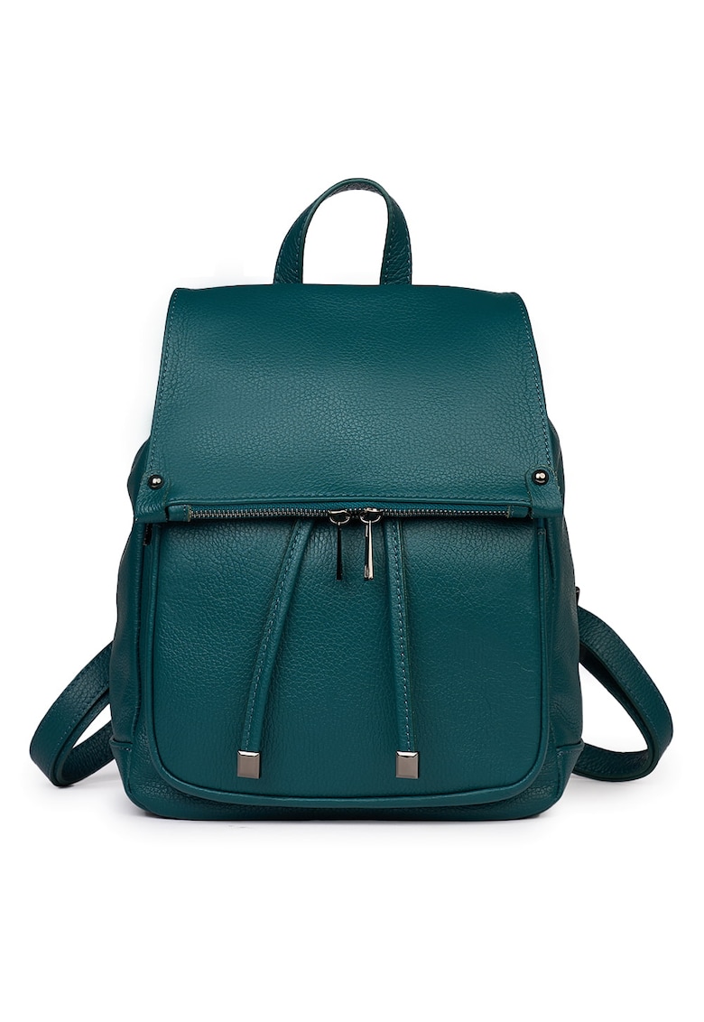 Rucsac piele naturala Jimmy verde marin Rucsac piele naturala Jimmy verde marin