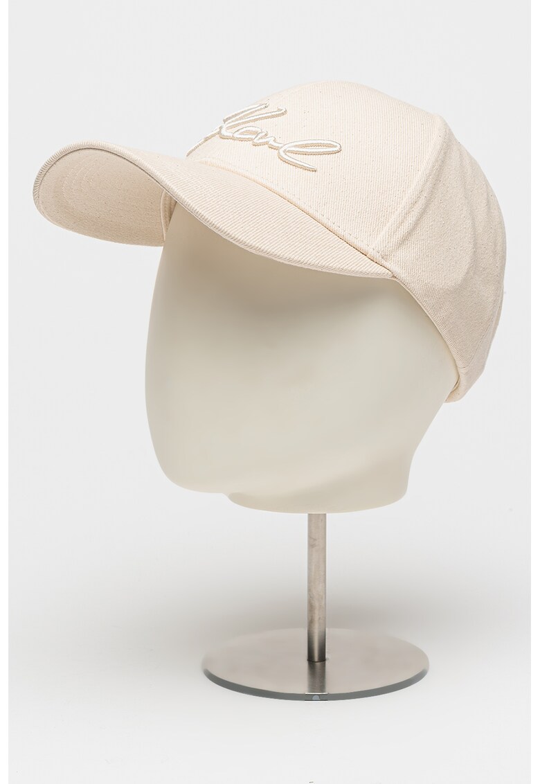 Sapca cu logo Signature - Maro nisip