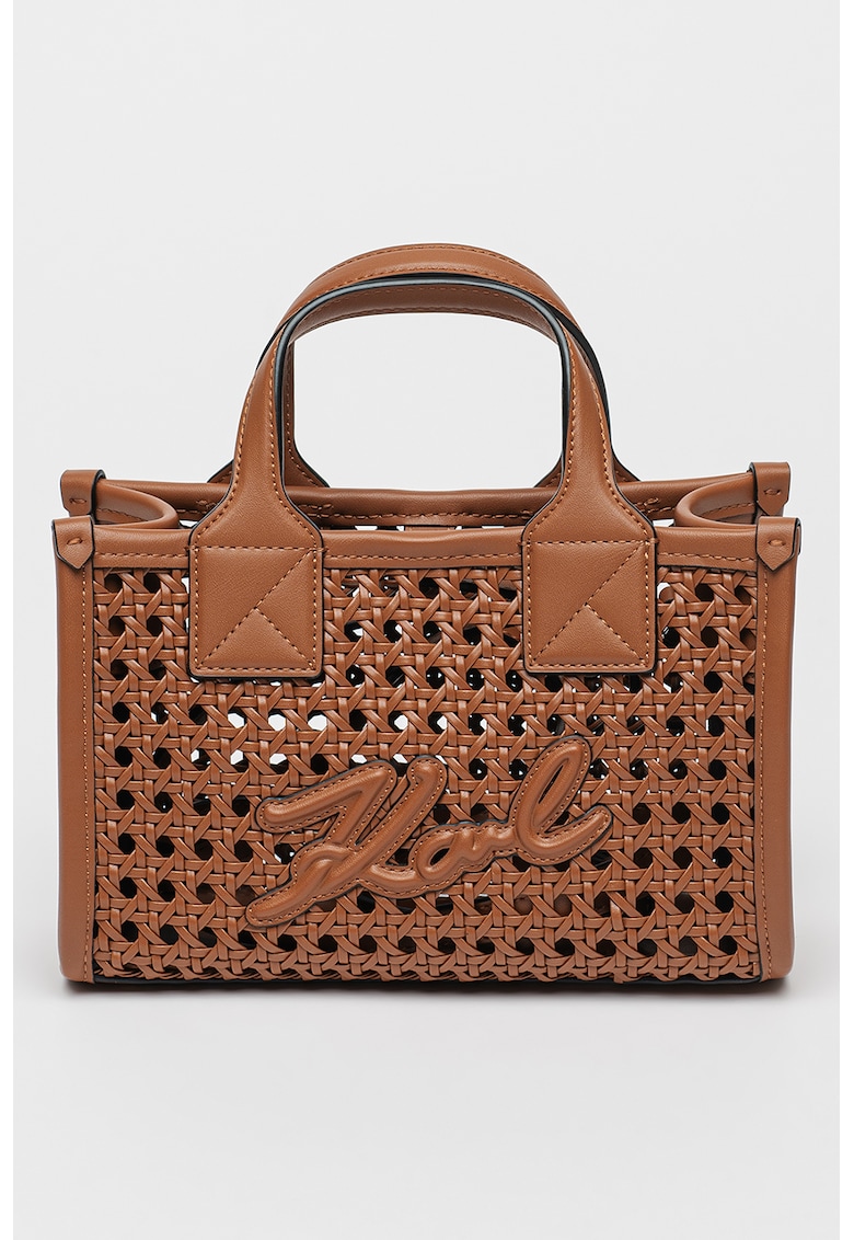 Geanta crossbody din piele ecologica cu bareta detasabila Skuare