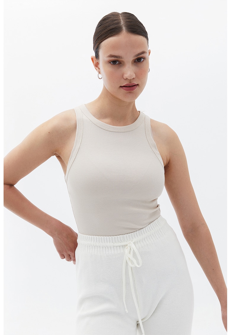 Top slim fit striat Top slim fit striat