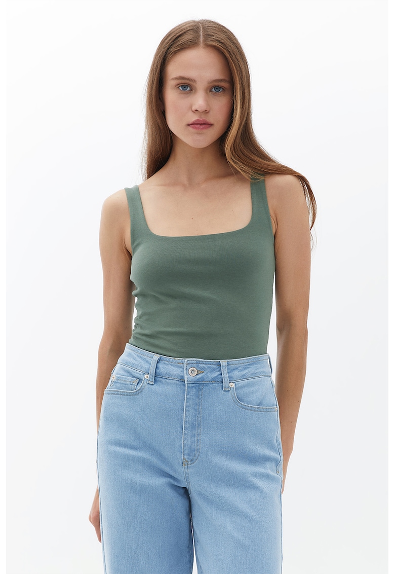 Top din amestec de bumbac