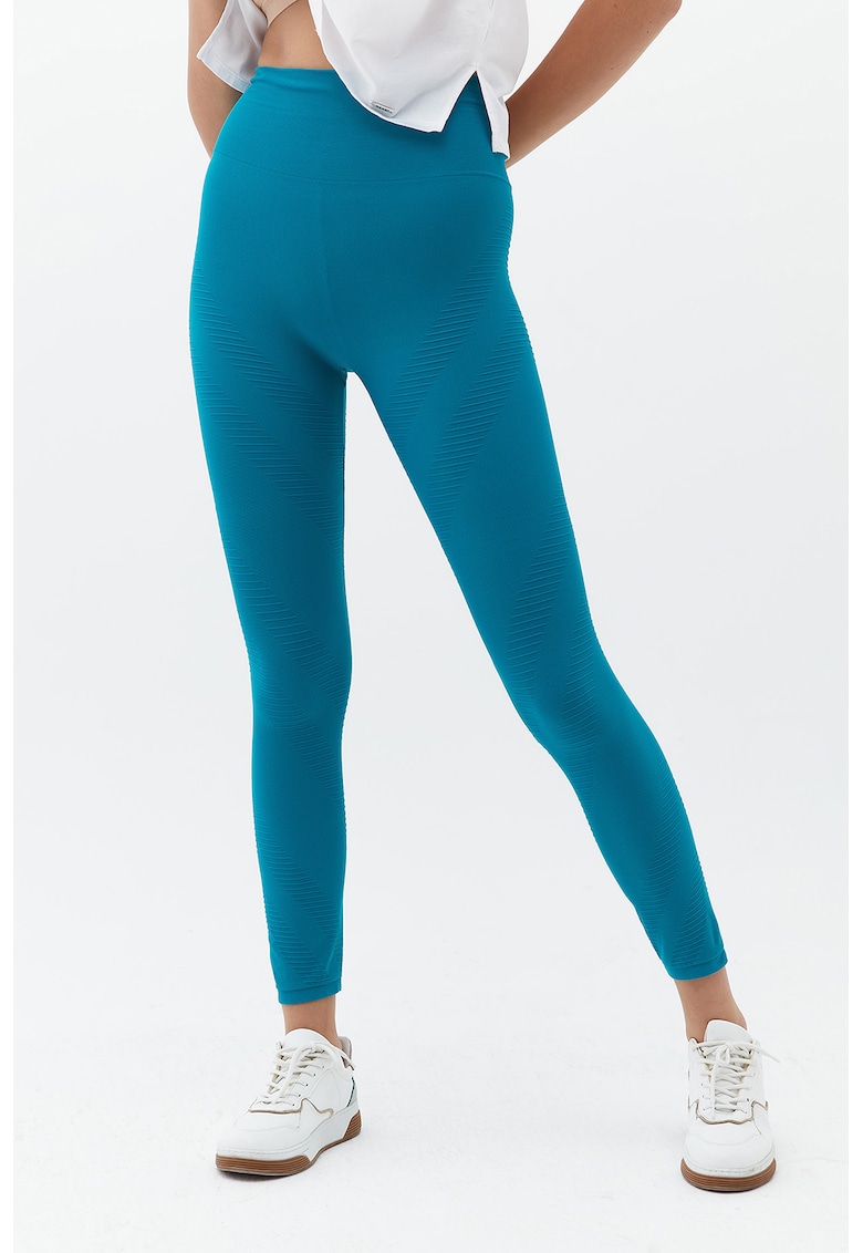 Colanti crop cu talie inalta