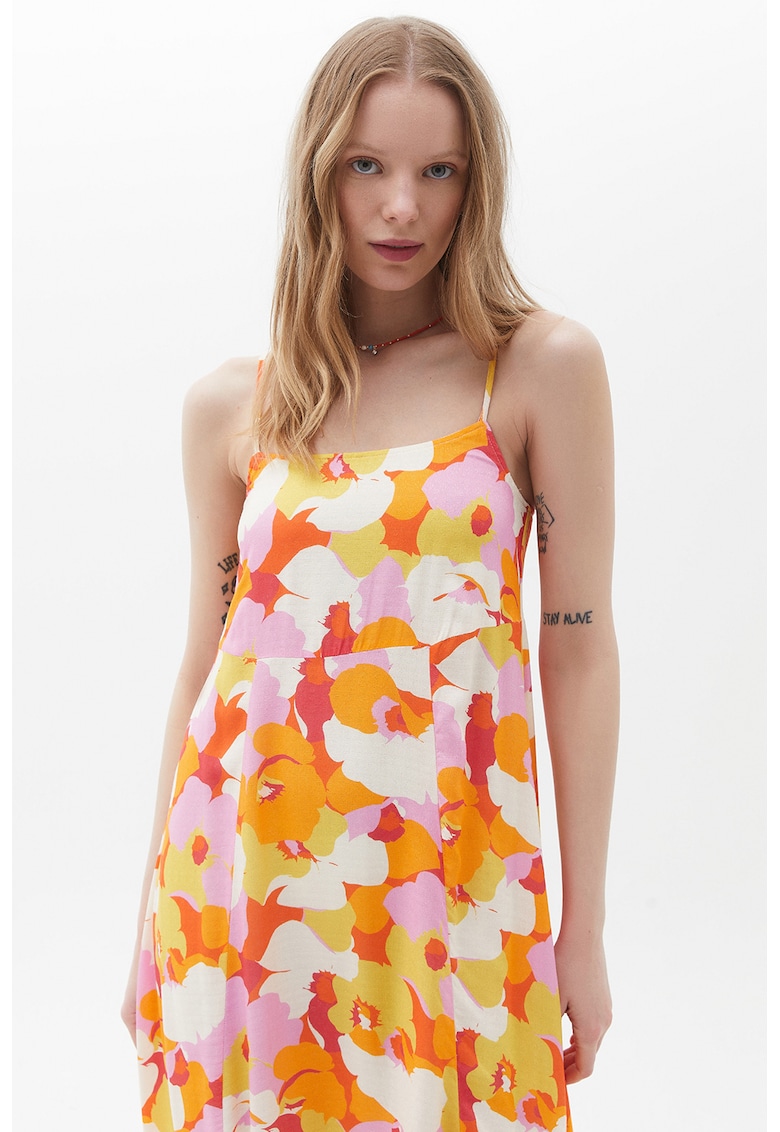 Rochie maxi cu model floral