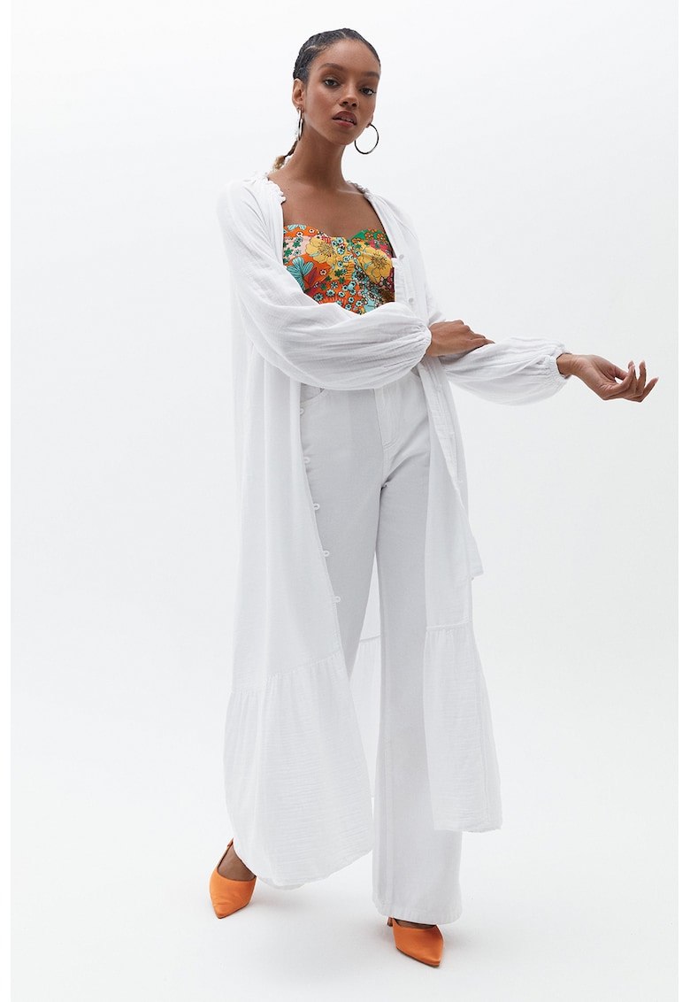 Chimono lung din amestec de lyocell