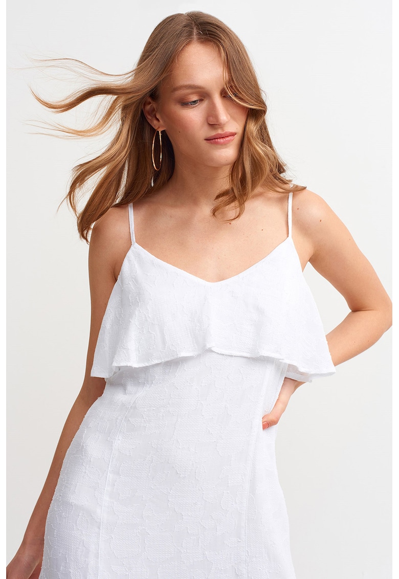 Rochie lunga cu croiala dreapta