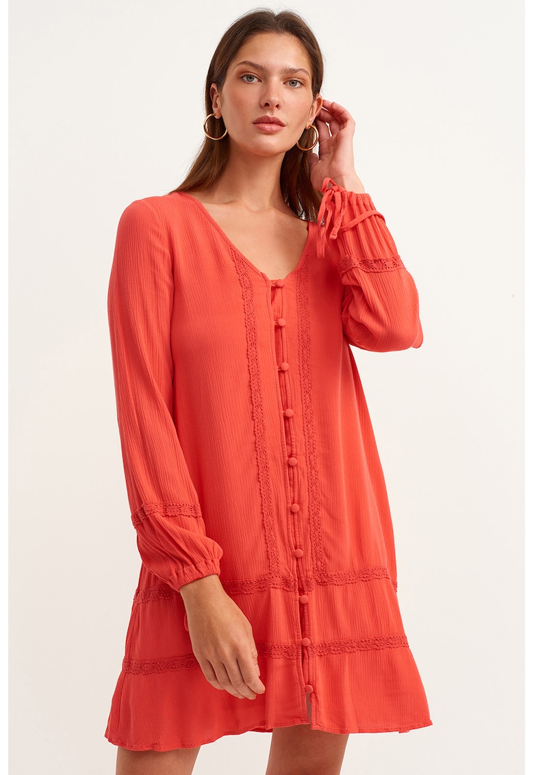 Rochie scurta cu decolteu in V