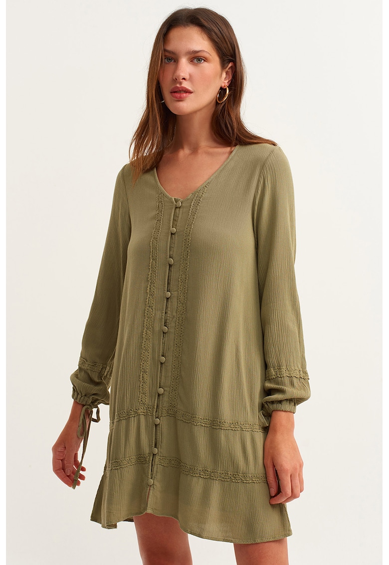 Rochie scurta cu decolteu in V