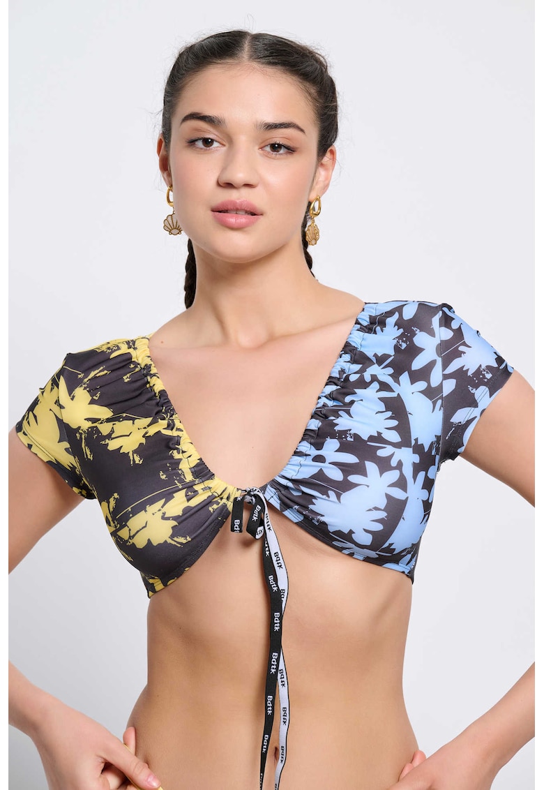 Top de baie MINIONS - Poliester/Elastan - Multicolor