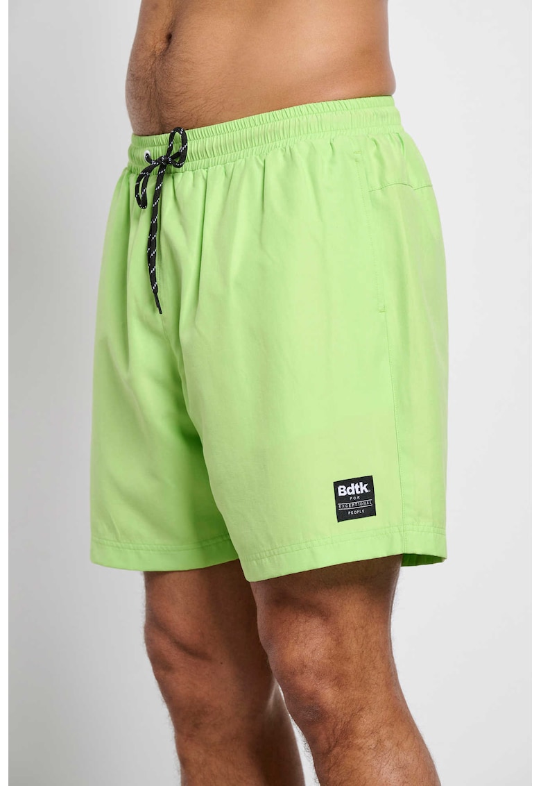 Costum de baie barbati Bermuda - talie elastica - doua buzunare - poliester