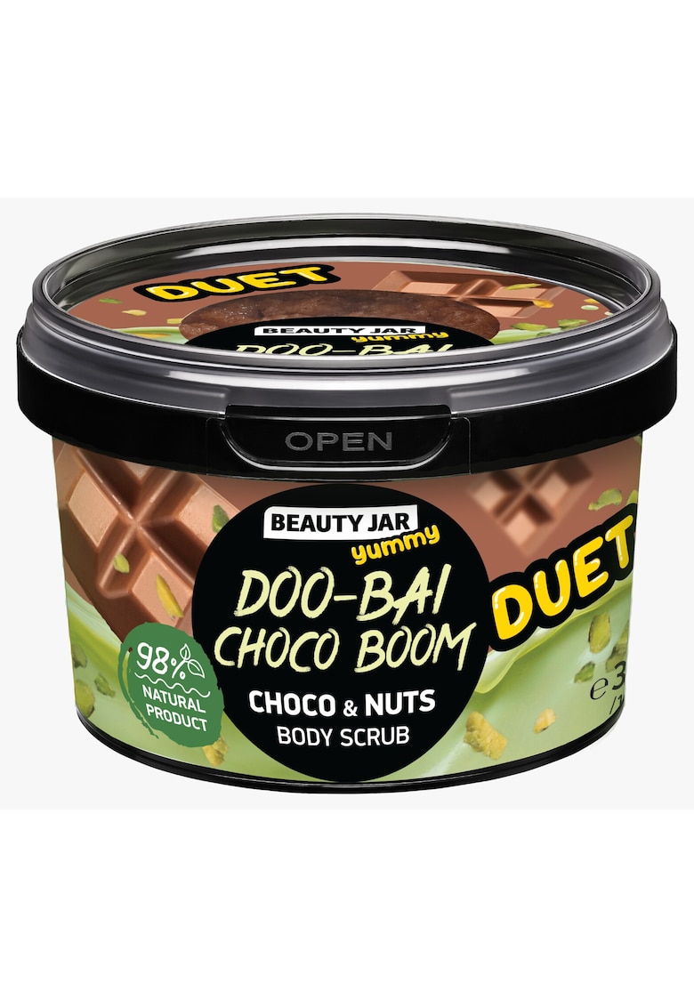 Scrub pentru corp - Choco & Nuts - exfoliant natural - ciocolata - 360g