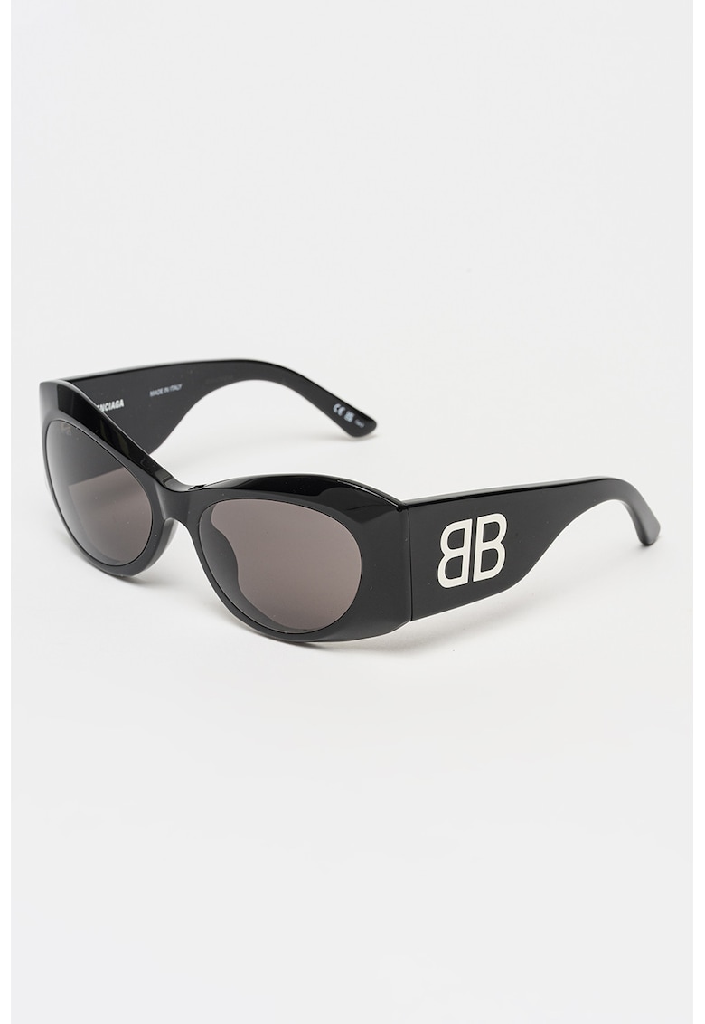 Ochelari de soare butterfly cu lentile uni - Negru