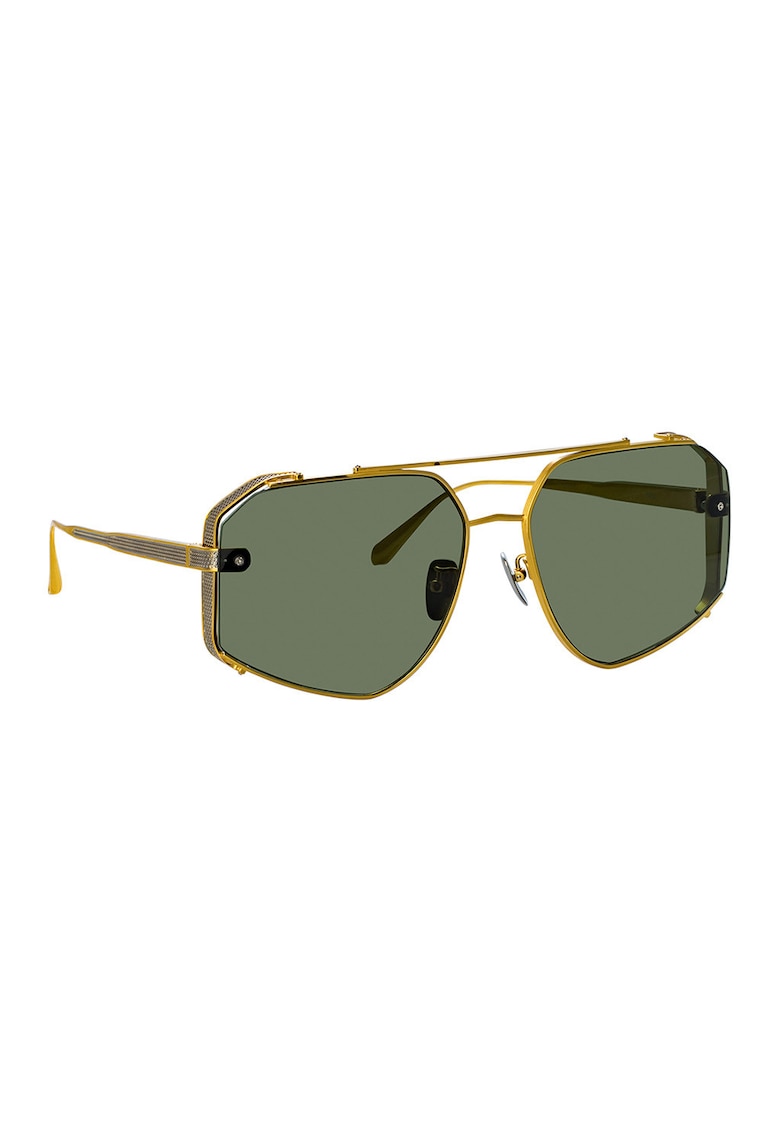 Ochelari de soare aviator unisex supradimensionati