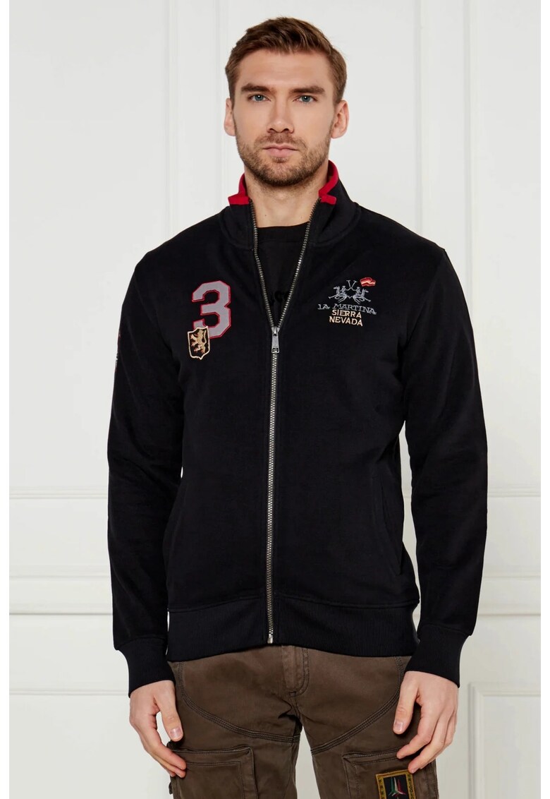 Bluza sport pentru barbati cu fermoar ZMF316 Bluza sport pentru barbati cu fermoar ZMF316