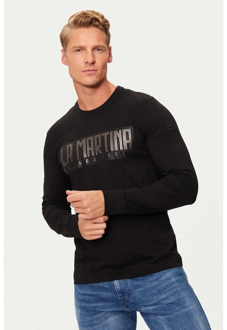 Bluza barbati cu logo negru