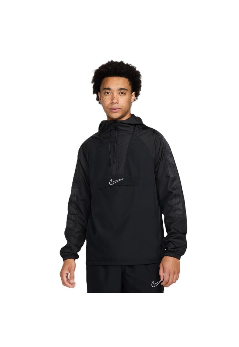 Bluza cu fermoar pentru Barbati - m nk repel acd+ anorak w - HJ3750-010 - Negru - Negru