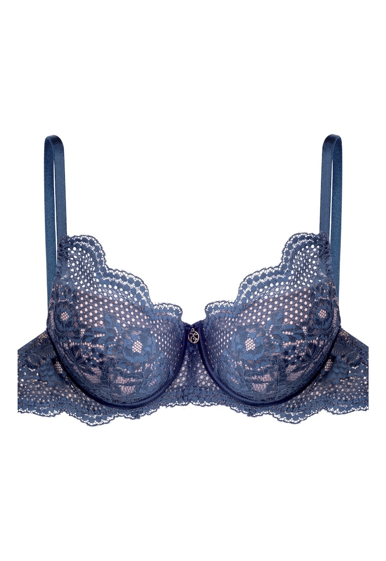 Sutien push-up Identity Albastru turcoaz - Albastru