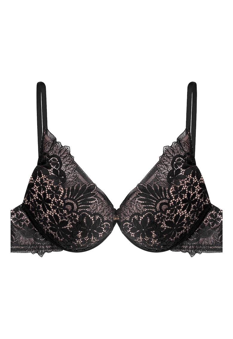 Sutien push-up Ilusion Negru - Negru