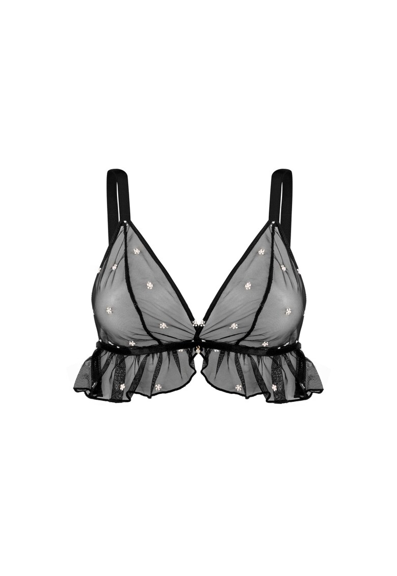 Sutien triunghiular Holly Negru - Negru