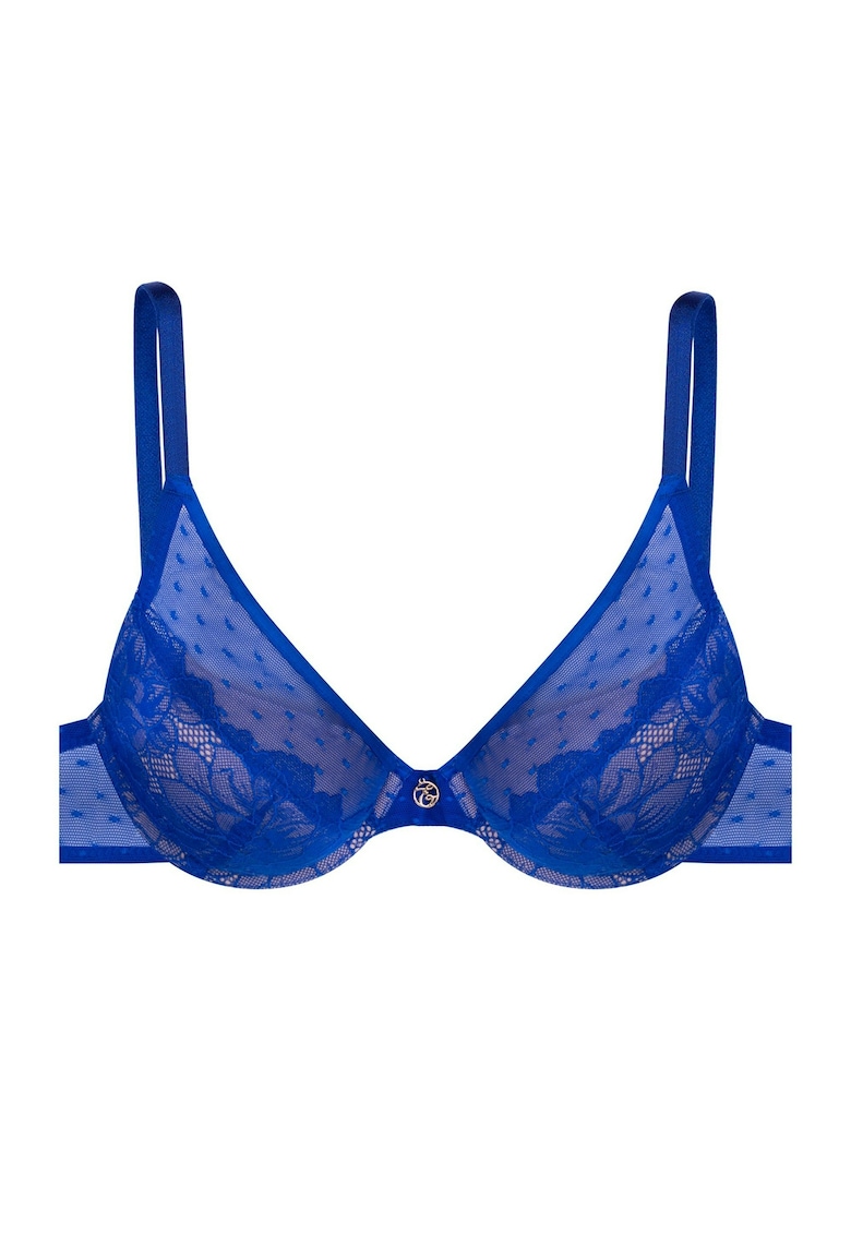 Sutien push-up Nyla Albastru