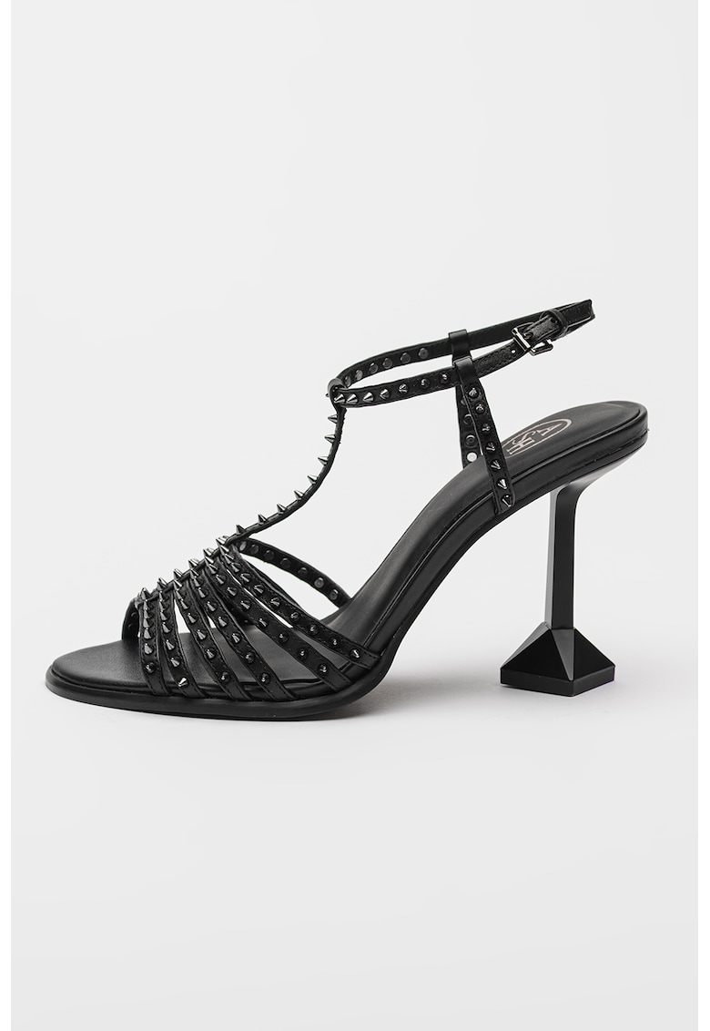 Sandale de piele Desire - Negru