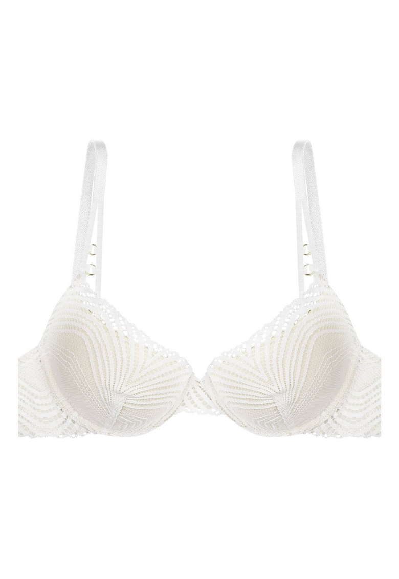 Sutien push-up Ninfa Alb crem - Alb