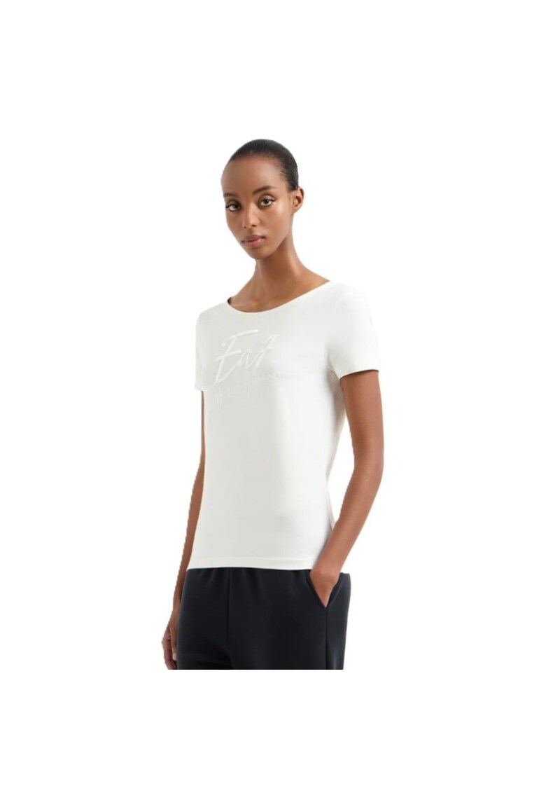 Tricou pentru Femei - w handwritten tee crossover - 7W000184-AF10373-U0005 - Alb