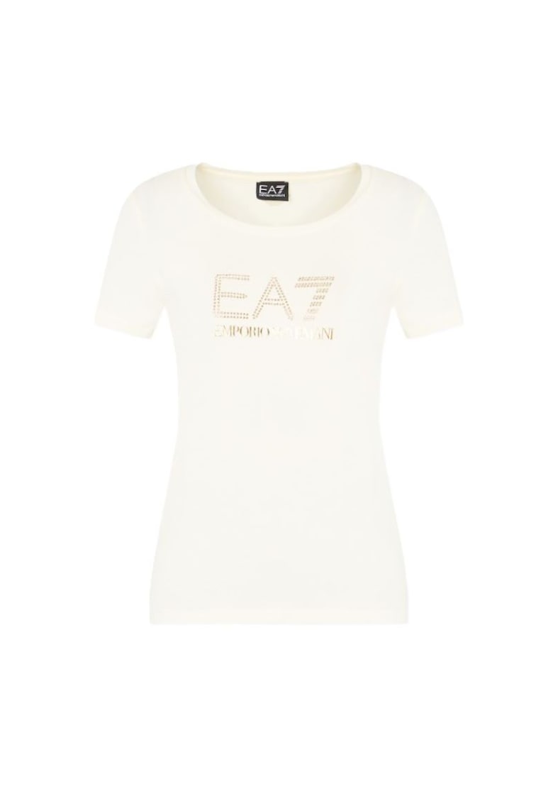 Tricou pentru Femei - w tee ss big logo - 8NTT67-TJDQZ-U0005 - Alb