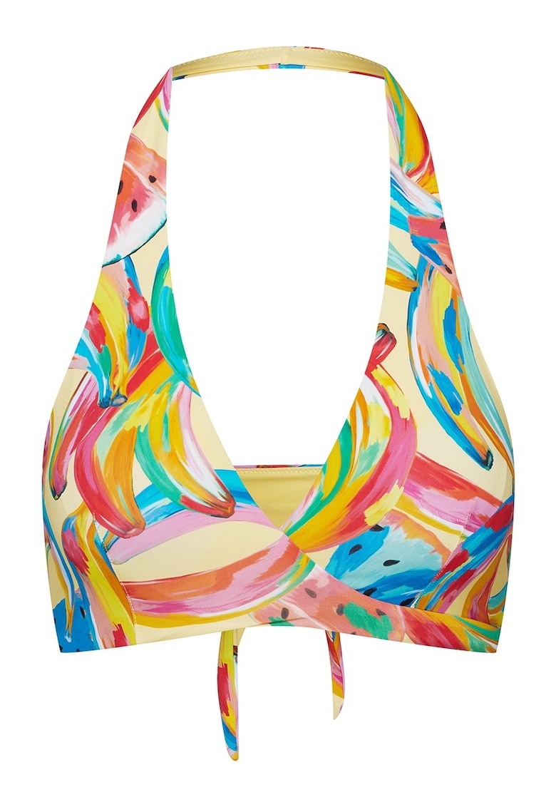 Sutien clasic de plaja Kaia Multicolor