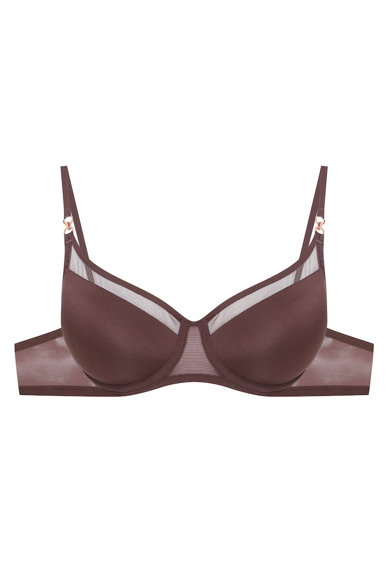 Sutien push-up Ova Bronz inchis - Bej