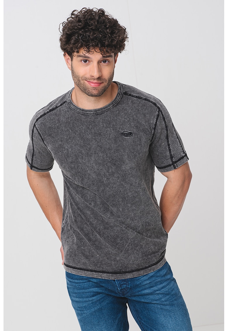 Tricou cu aspect decolorat Tricou cu aspect decolorat