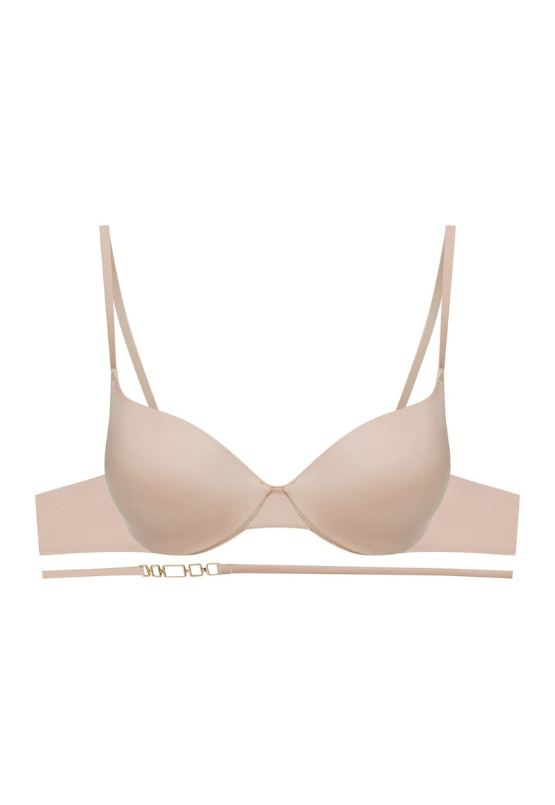 Sutien push-up Olla - Bej - Negru