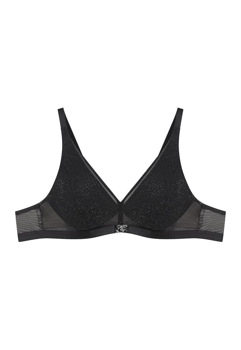 Sutien clasic moale Othilia Negru - Bej