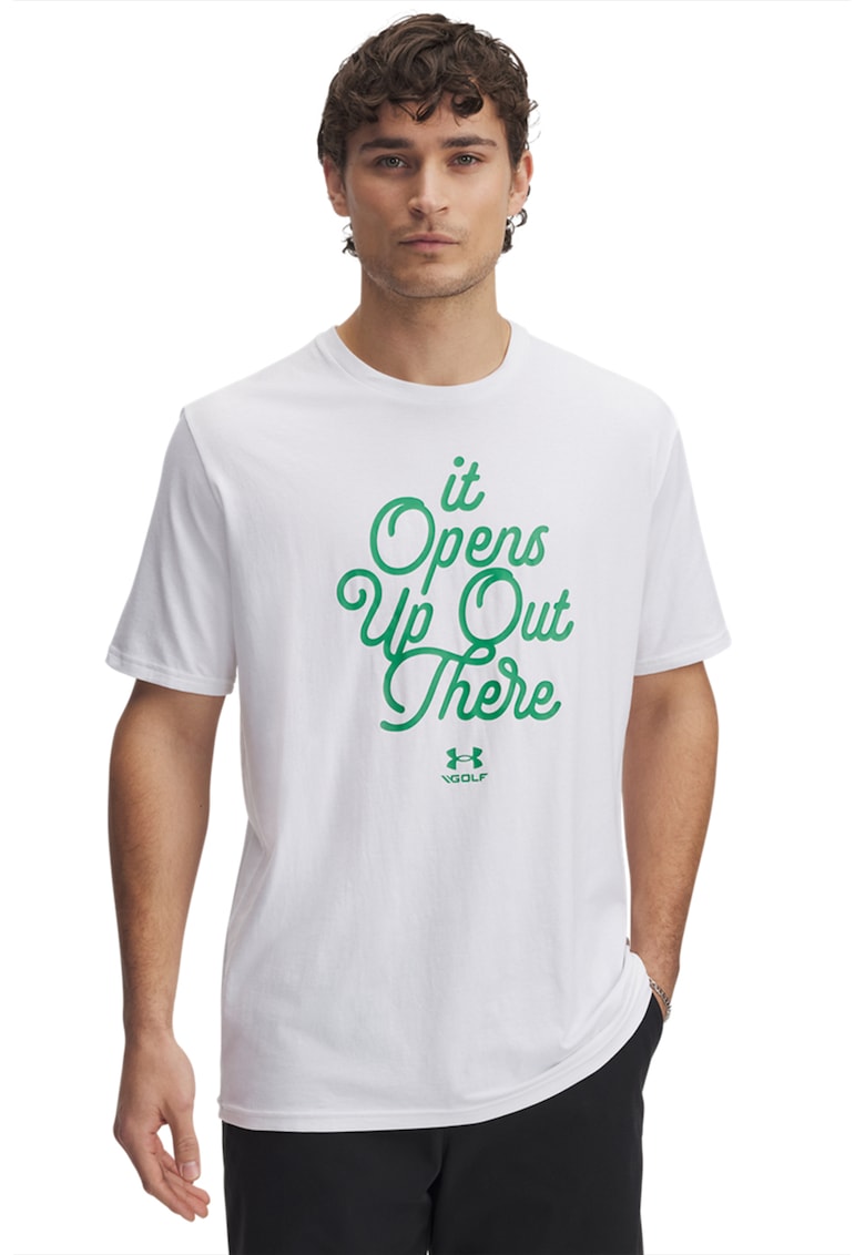 Tricou cu imprimeu text - pentru golf