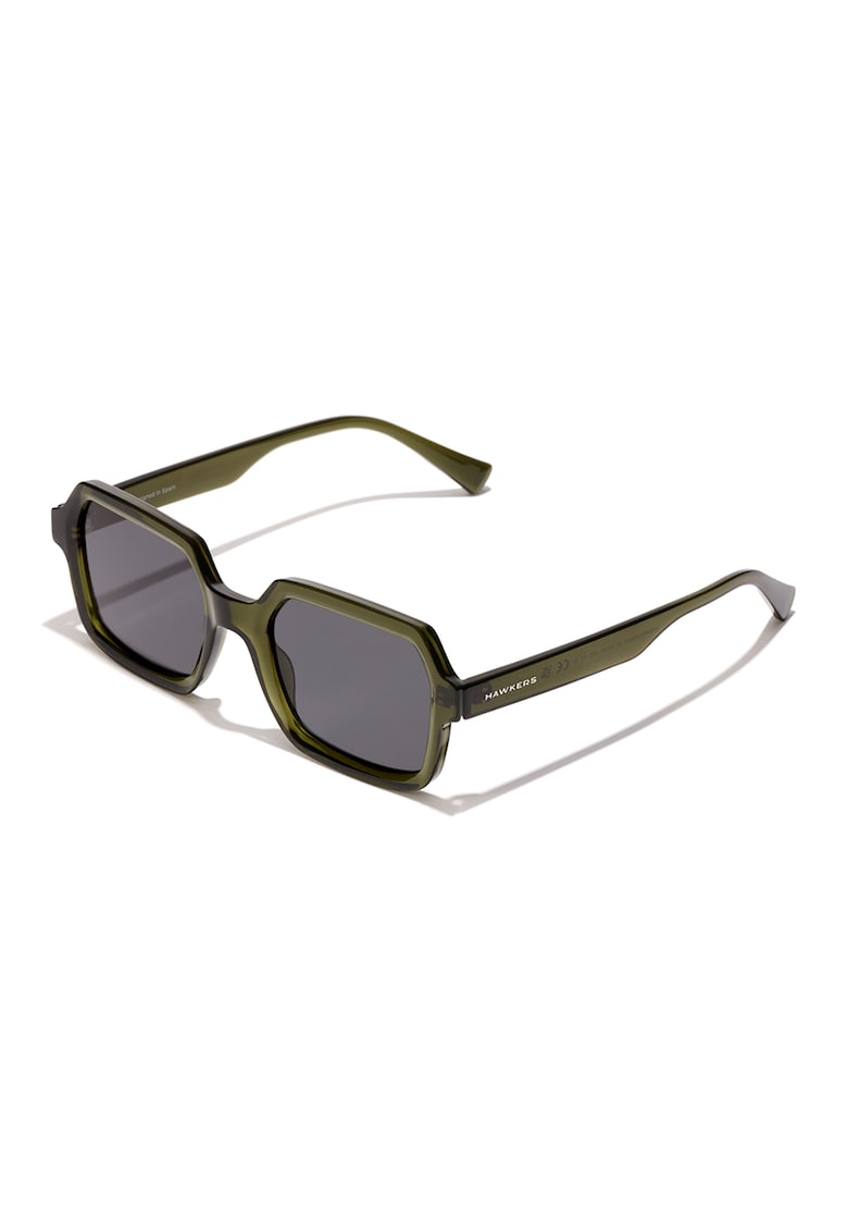 Ochelari de soare cu lentile patrate - Verde padure