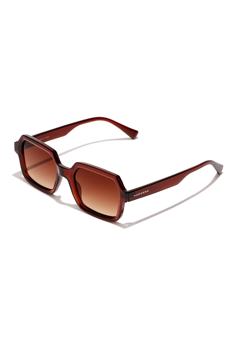 Ochelari de soare patrati cu lentile degrade - Caramel