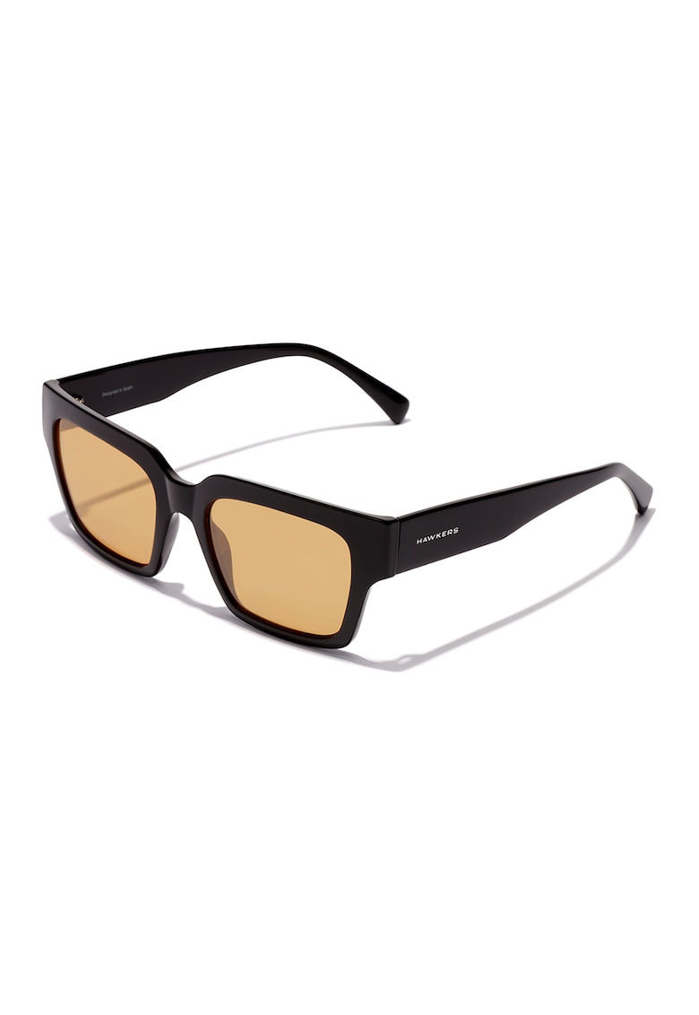 Ochelari de soare cu lentile patrate - Negru