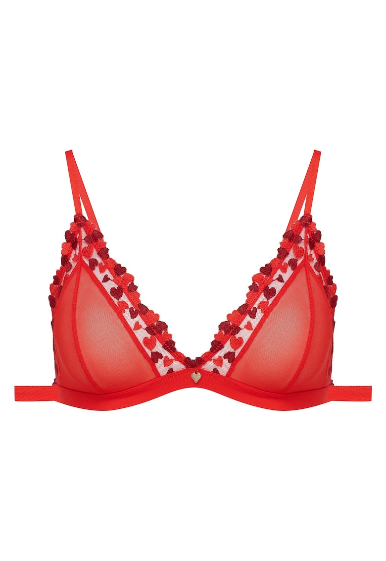 Sutien Triunghiular Zoee Rosu - Rosu