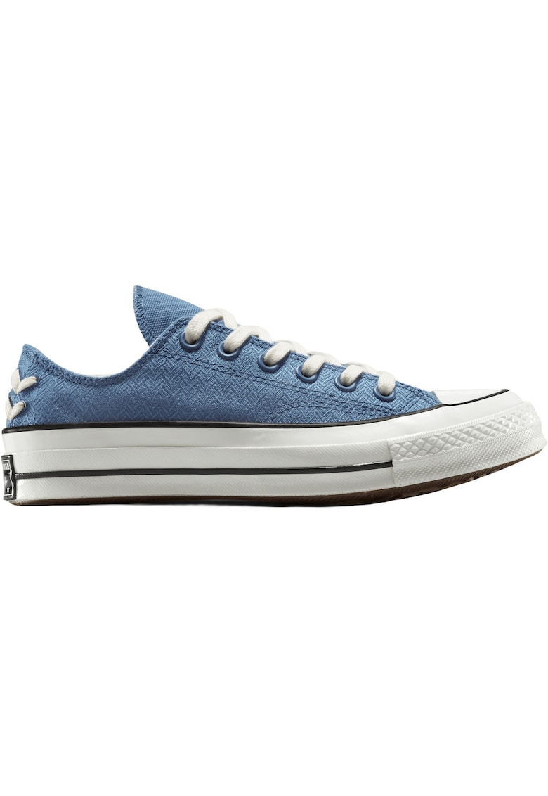 Tenisi Chuck 70 cu sireturi artizanale - Albastru