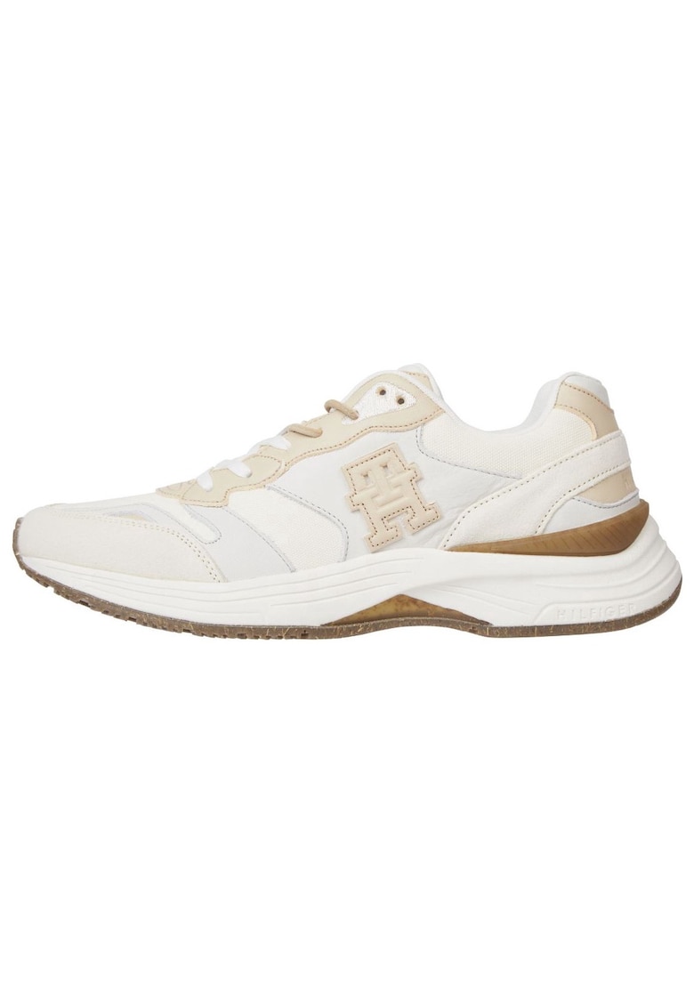 Pantofi sport Piele naturala - Bej/Alb - Bej