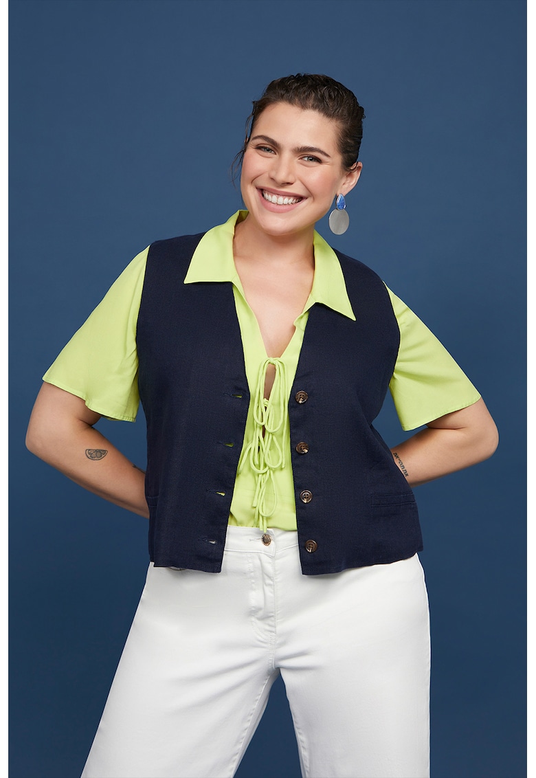 Camasa-tunica cu maneci scurte