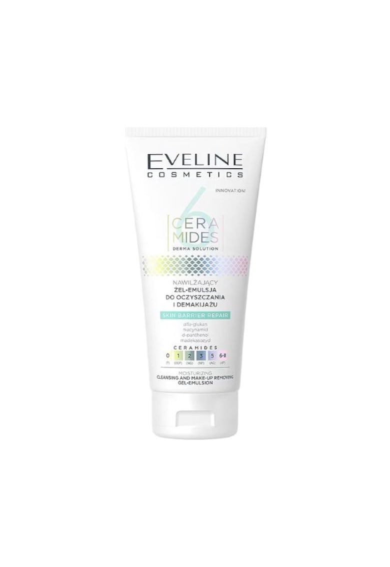 Gel emulsie hidratanta de curatare 6 Ceramides Eveline 150 ml