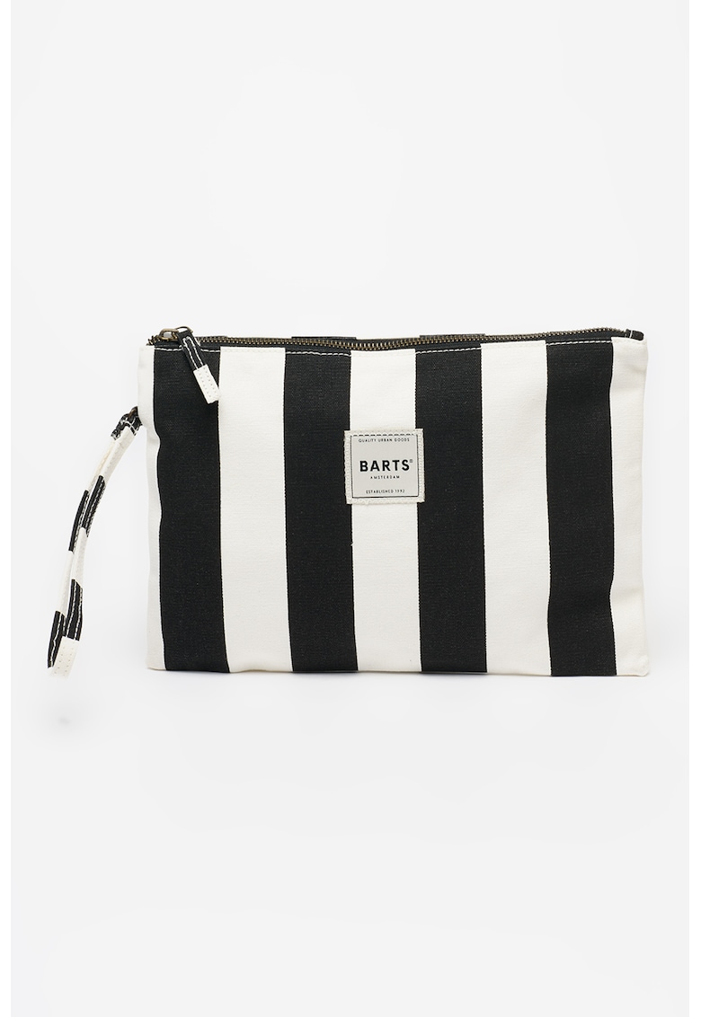 Geanta din material textil cu maner si model Juno