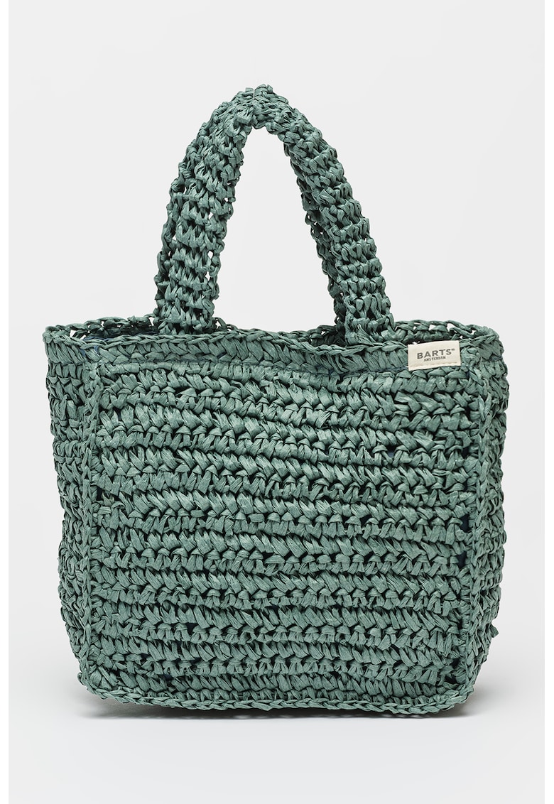 Geanta crosetata cu maner si bareta detasabila Geanta crosetata cu maner si bareta detasabila