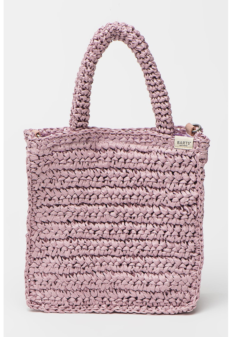 Geanta crosetata cu maner si bareta detasabila