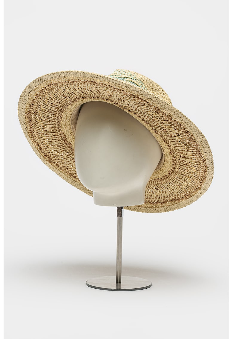 Palarie fedora cu bor larg si model Palarie fedora cu bor larg si model