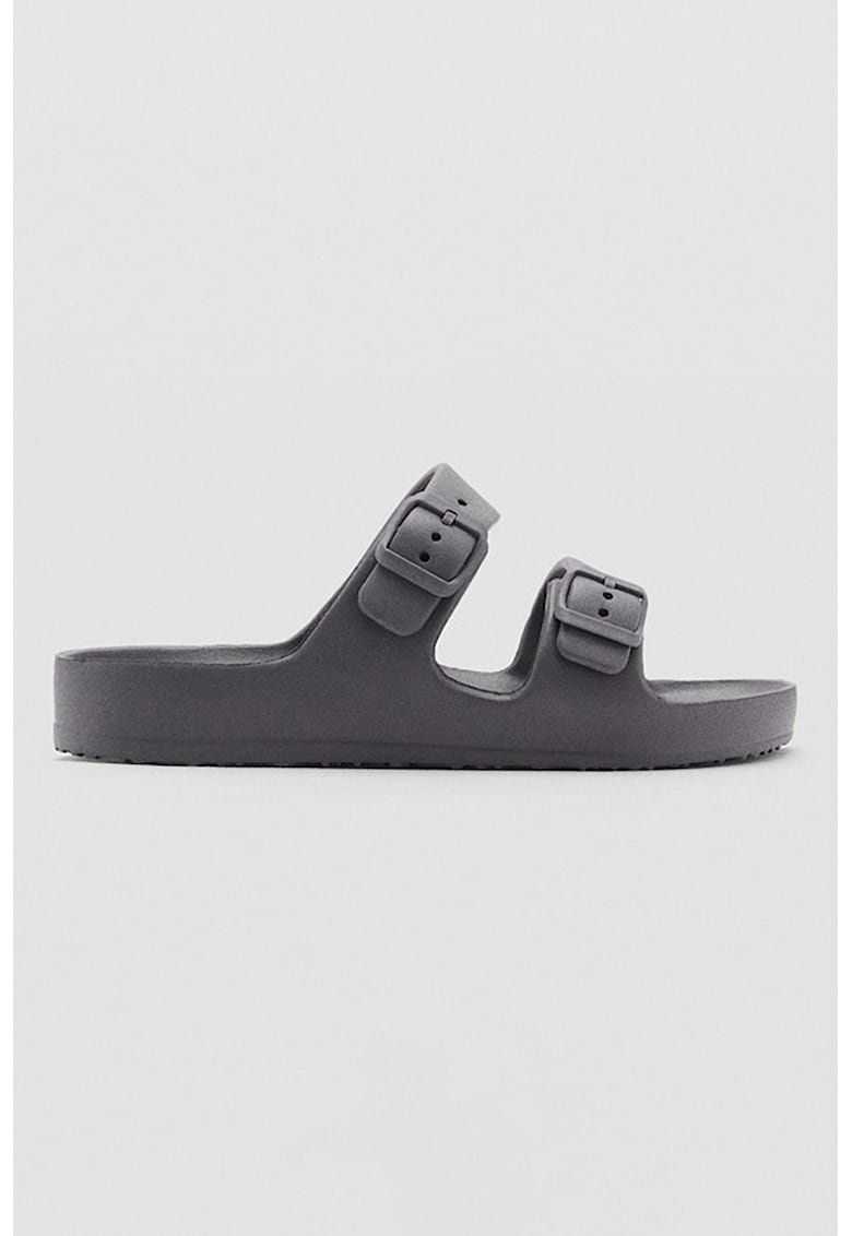 Papuci cu design catarama