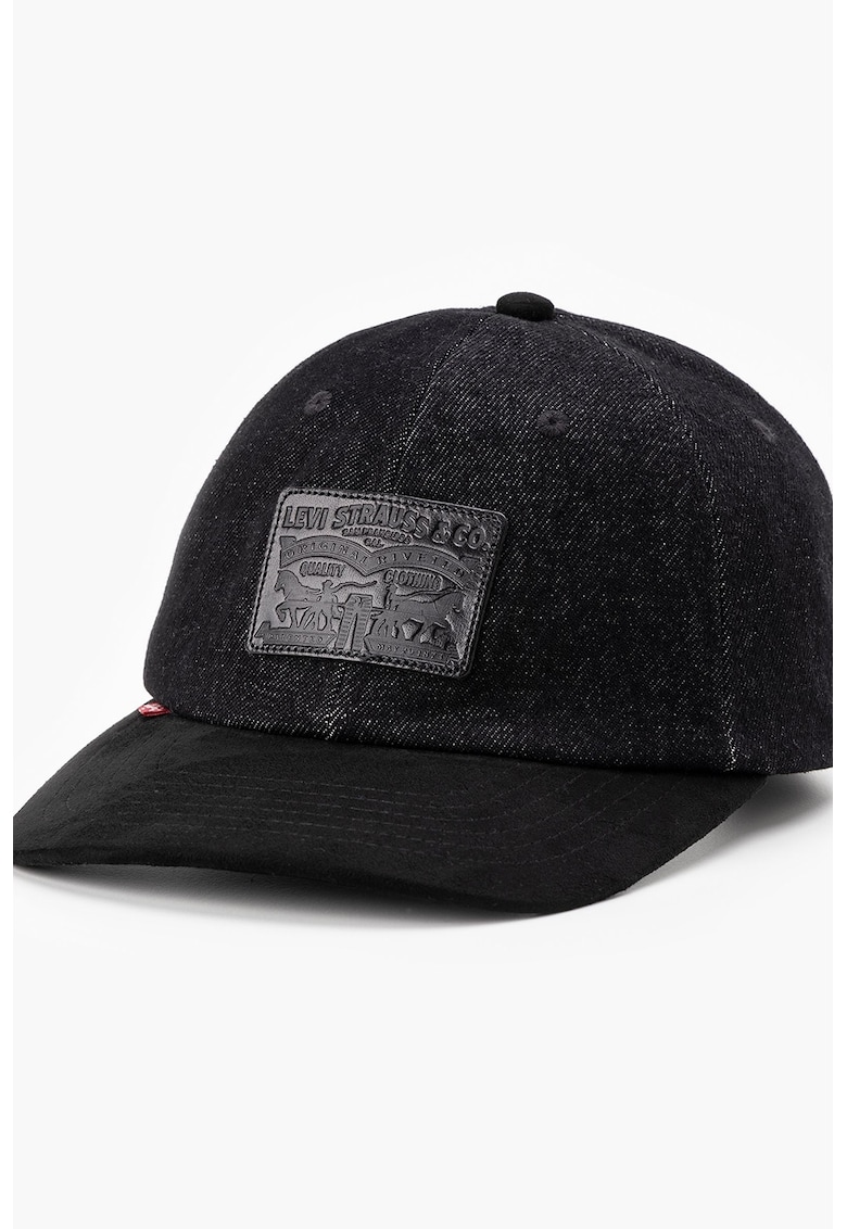 Sapca baseball din amestec de lana cu aplicatie logo