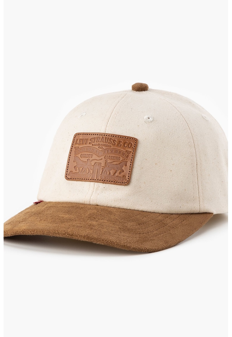 Sapca baseball din amestec de lana cu aplicatie logo